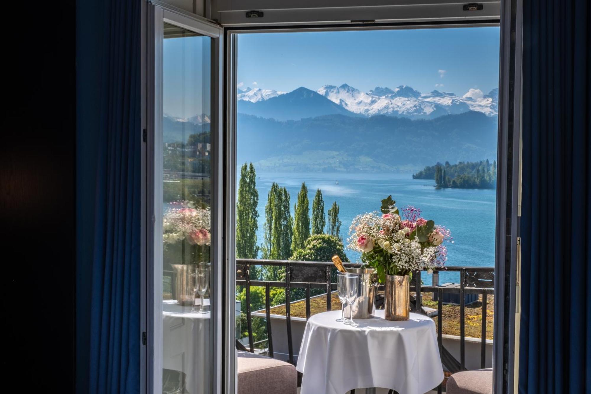 Hotel Royal Luzern Kamer foto
