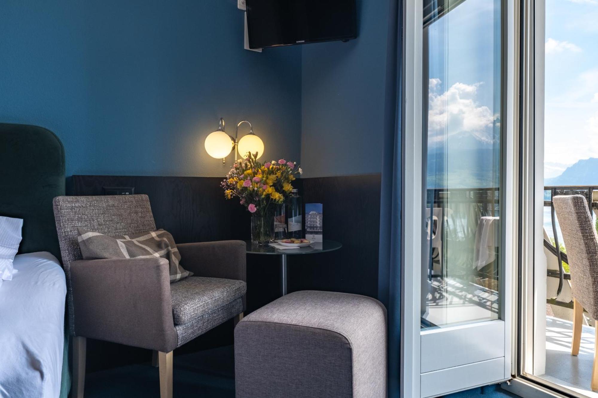 Hotel Royal Luzern Kamer foto